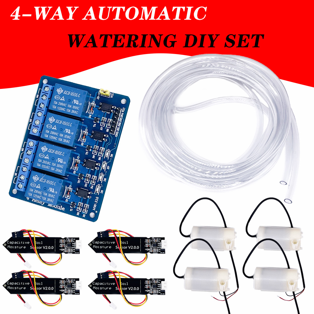 Hydration Sensor Skin - 4-kierunkowy automatyczny system nawadniania DIY -