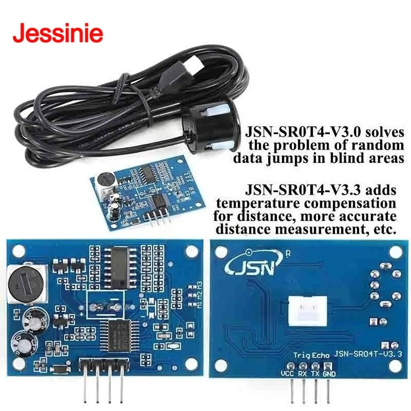 Hydration Sensor Skin - JSN-SR04T JSN SR04T 3.3 Wodoodporny Moduł