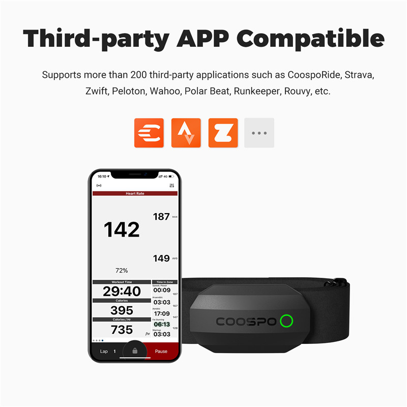 COOSPO H808S Pulsometr z czujn – Breath Rate Monitor recenzja i cena