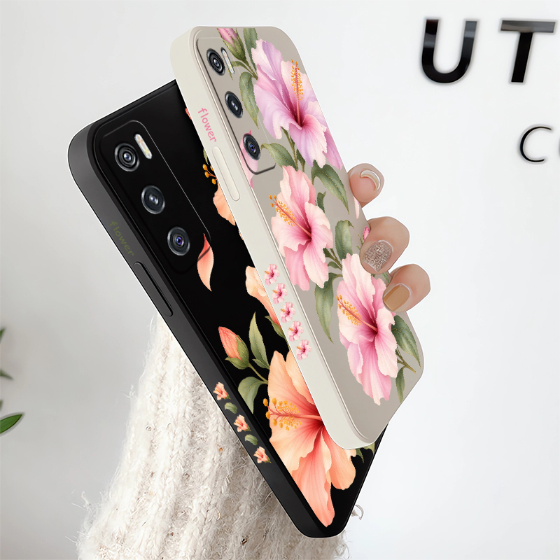 Etui z motywem dwóch różowych  – Vivo V40 recenzja i cena